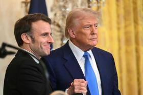 US-FRANCE-POLITICS-DIPLOMACY-TRUMP-MACRON