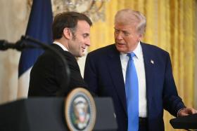 US-FRANCE-POLITICS-DIPLOMACY-TRUMP-MACRON