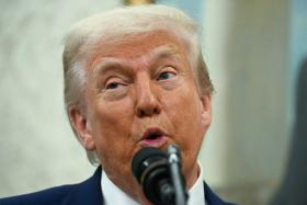 US President Donald Trump