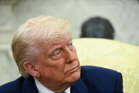 US President Donald Trump