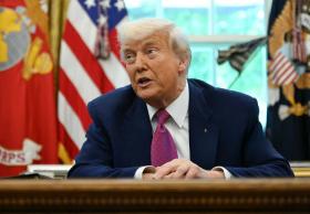 US President Donald Trump