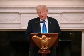 US President Donald Trump